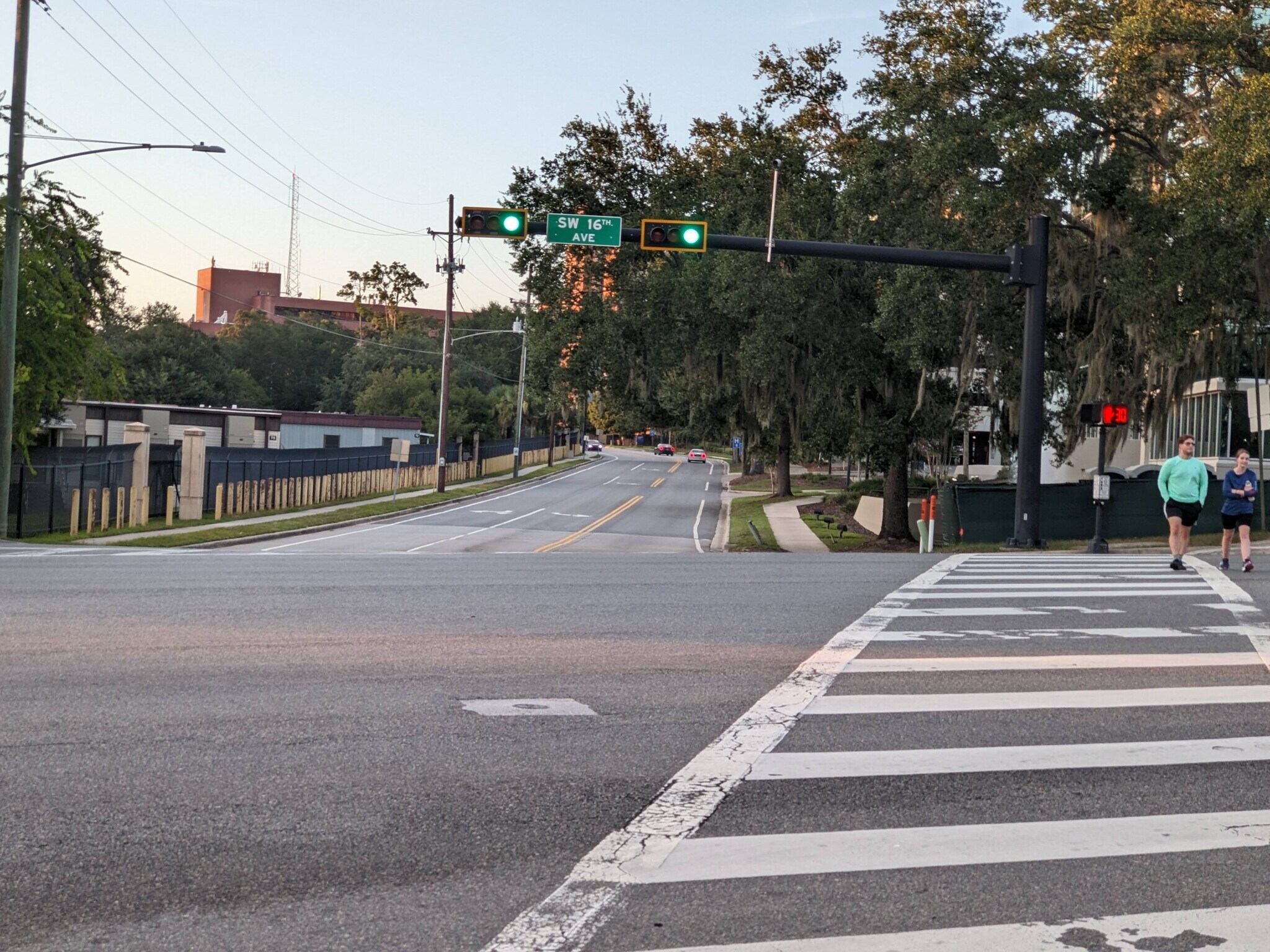 View of Shands (red brick building) from corner of SW 16th St & SW 16th Ave - 1700 SW 16th Ct