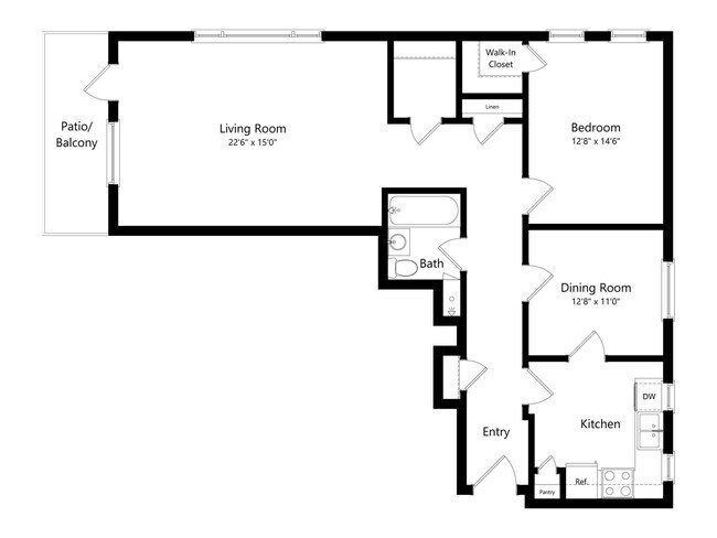 Floorplan - 1000 Green