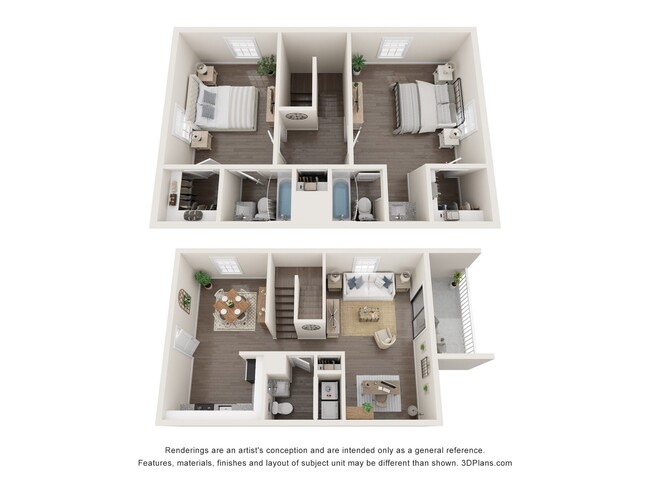 Floorplan - Fields at Peachtree Corners