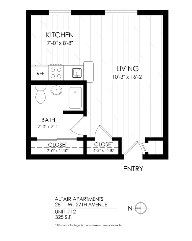 Floorplan - Altair Apartments