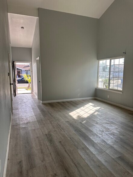 hallway and living room - 19729 Normandale Ave