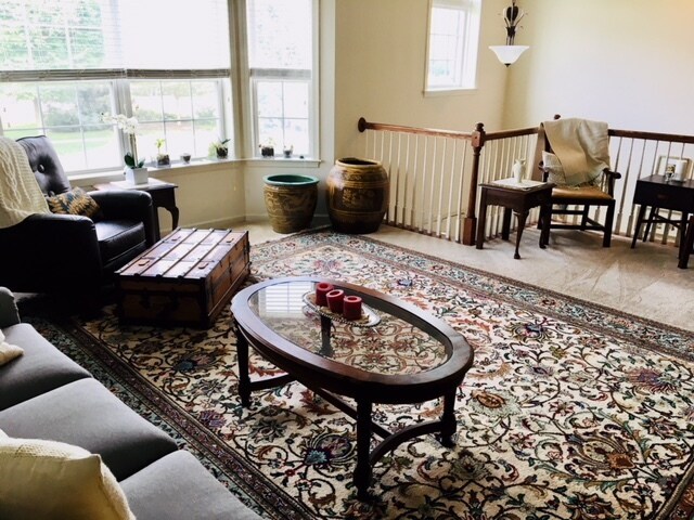 Main floor bay windows - 602 Petersburg Rd