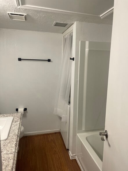 Renovated bathroom - 4441 Old College Rd