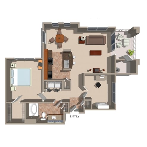 1BR/1BA - Painted Trails