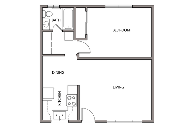 Floorplan - Glen Haven Apartments