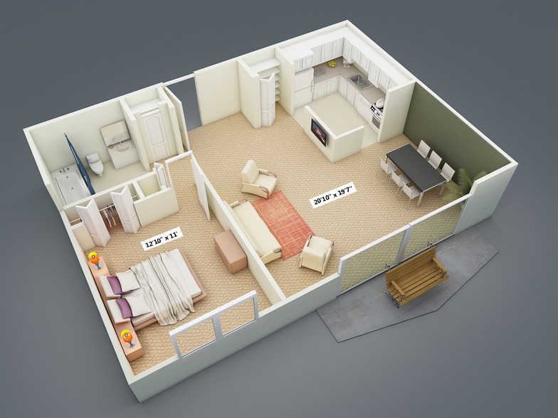 Camelot Apartments 6240 Stumph Rd Parma Heights OH 44130 Apartment