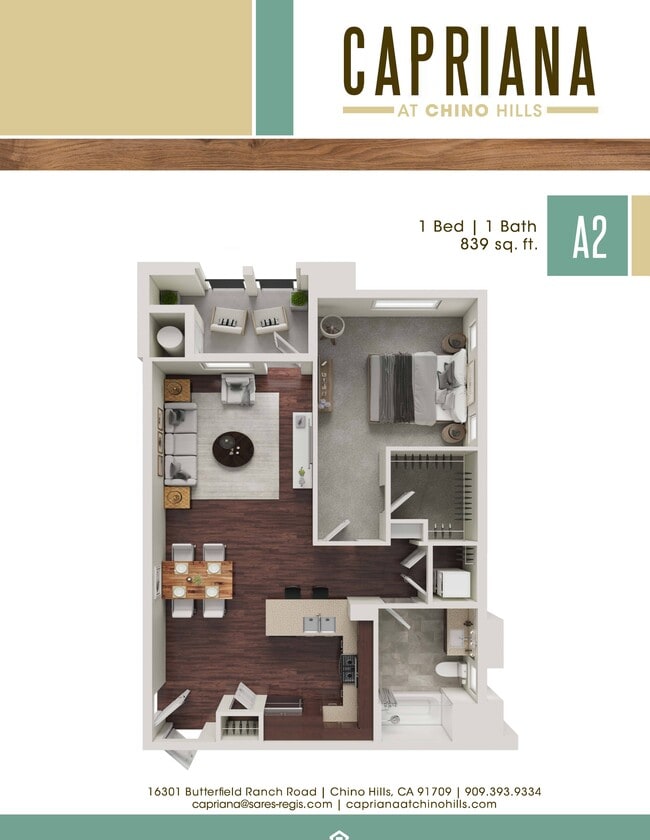 Floorplan - Capriana at Chino Hills
