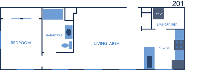 Floorplan - Barton Apartments