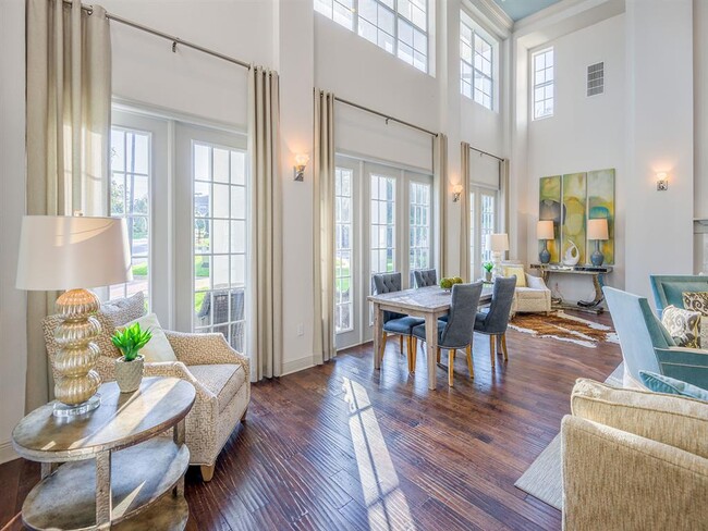 Interior of the clubhouse - Evergreens at Mahan