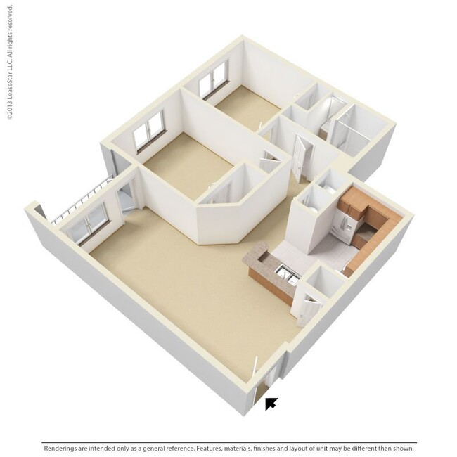 Floorplan - GE Tower by Cortland