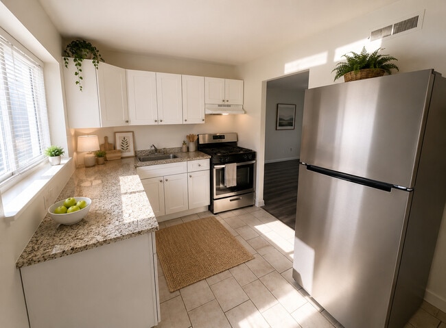 Townhouse Kitchen - Emunah Manor Apartments
