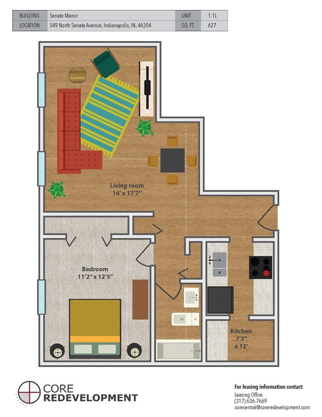 Floorplan - Senate Manor