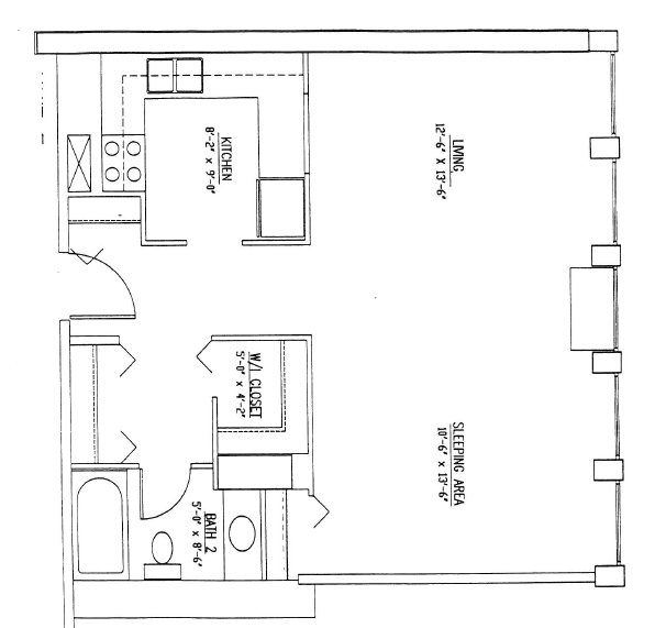 Floorplan - 111 East Chestnut Condominium
