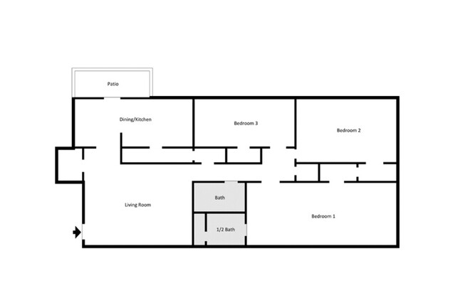 The Woodland 3bd - Tanglewood Apartments