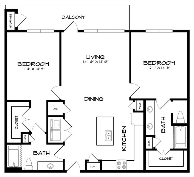 Floorplan - THE MODERNE