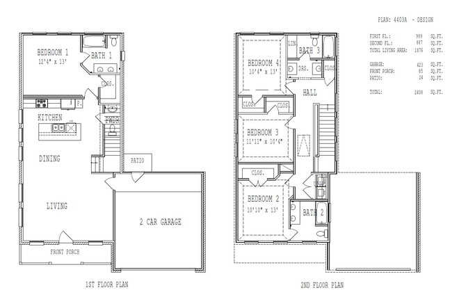 Floorplan - Bay Colony West