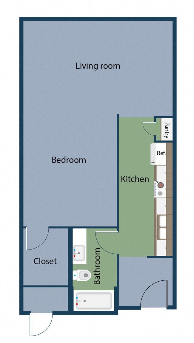 Floorplan - South Main Artspace Lofts
