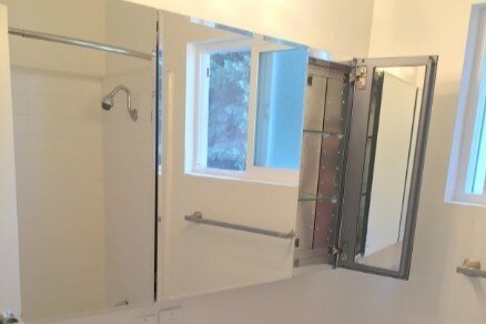 2nd Floor wall to wall Medicine Cabinet - 3305 Green Ln