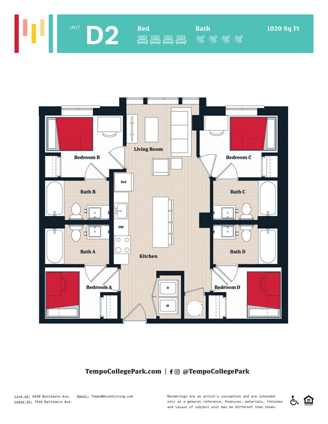 Floorplan - Tempo