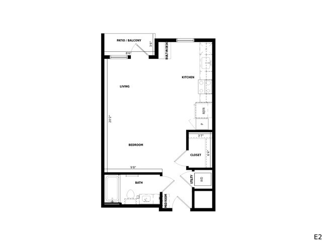 Floorplan - Standard on the River