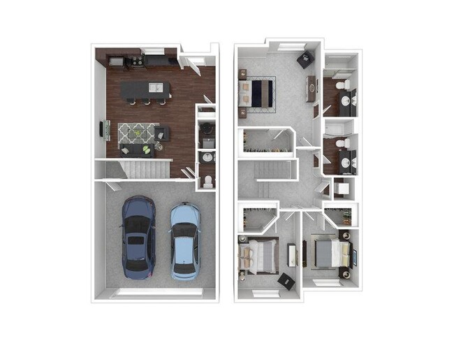 Floorplan - North Pointe Townhomes