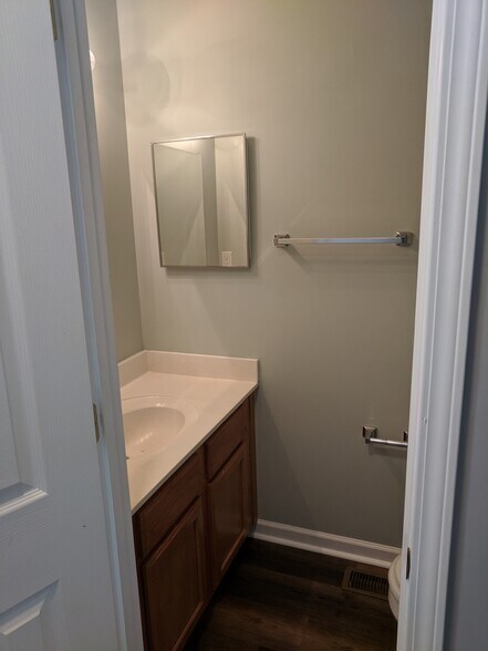 1st floor half bath - 202 Alde St