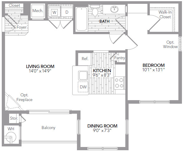 Floorplan - The Elms at Shannon's Glen