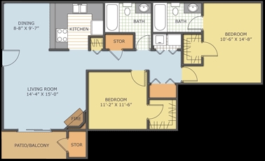 The Evergreen - The Timbers Apartment Homes