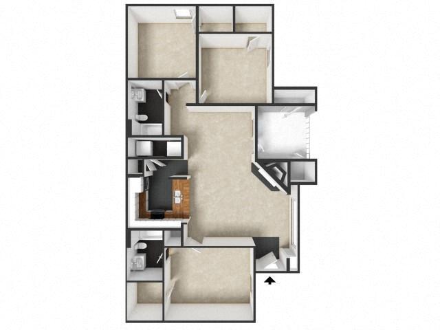 Floorplan - Village at Caldwell Mill