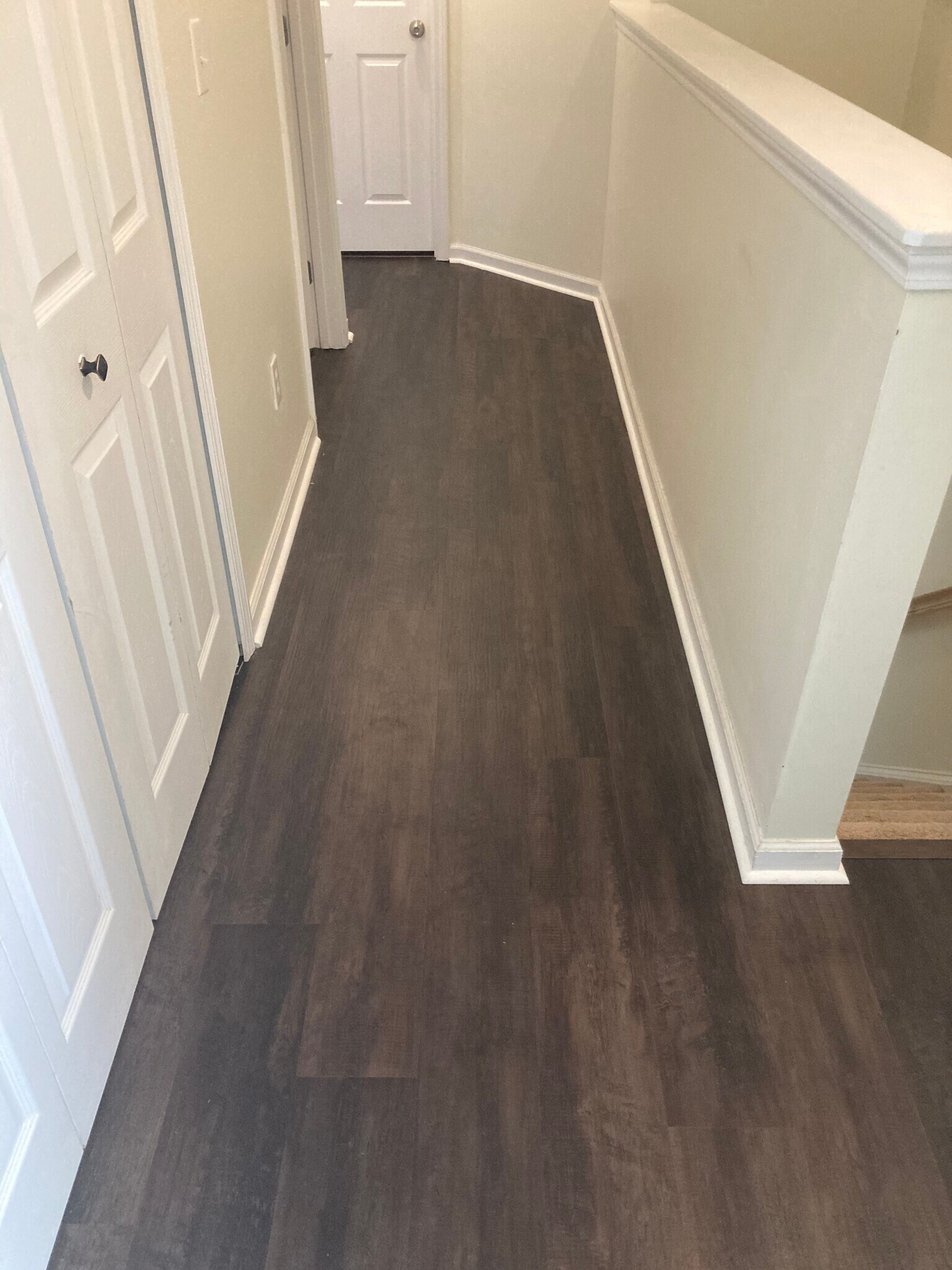 New Flooring_Upstairs Hallway - 224 Hampshire Downs Dr