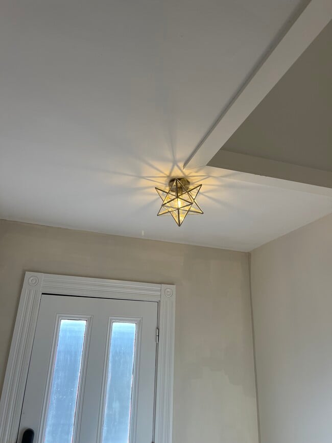 Light in Foyer - 35 Lincoln Ave