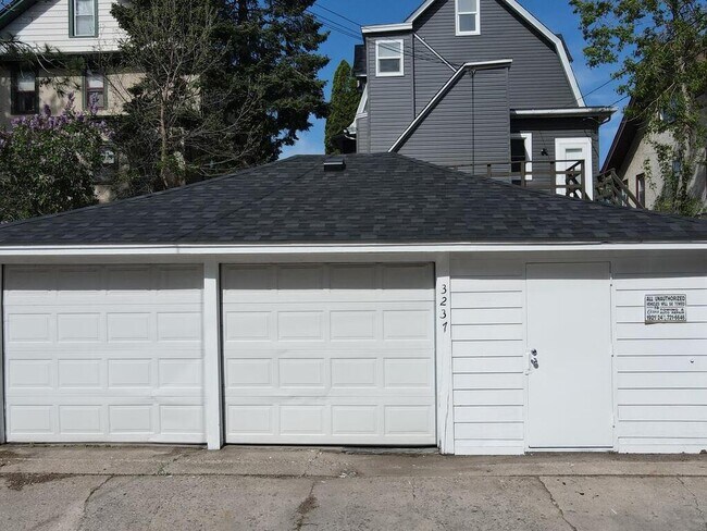 Two car garage - 3237 Hennepin Ave