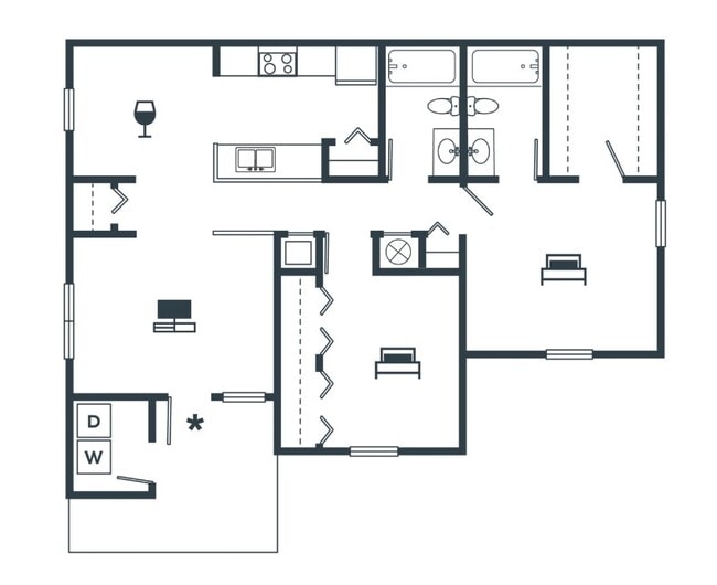 Floorplan - The Tides at Myrtle Beach