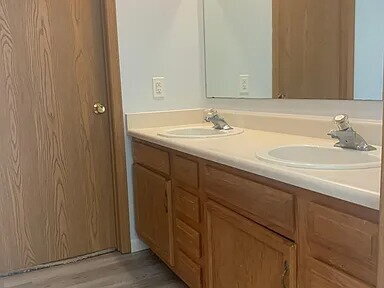 Building Photo - The home features beautiful LVP flooring, granite countertops, stainless steel appliances, and a ...
