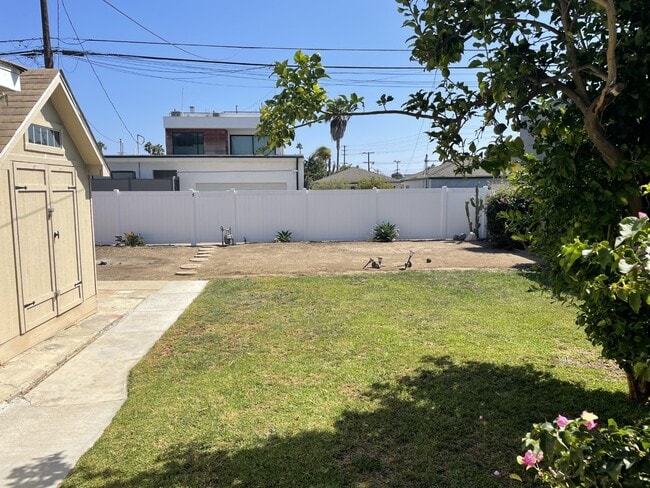 Big back yard - 840 Rose Ave