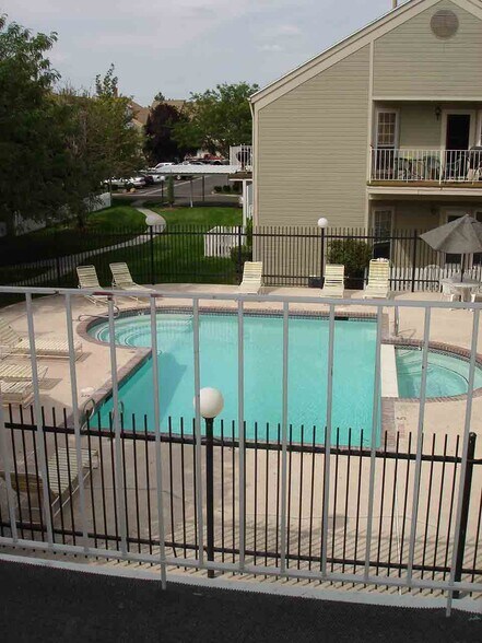 Balcony Overlooks the "Quiet" Pool and Jacuzzi - 1432 W Telegraph Hill Dr