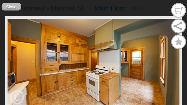 Main level kitchen - 1810 Marshall Ave