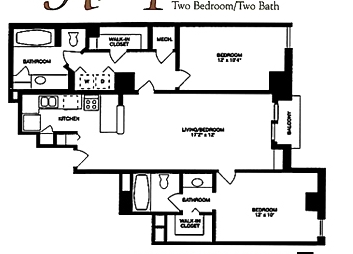 2BR/2BA - Mayfair