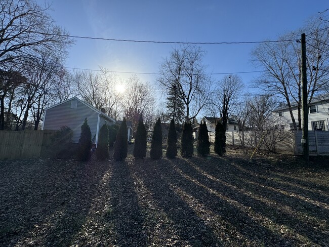 View from neighboring yard - 2406 Highland Dr