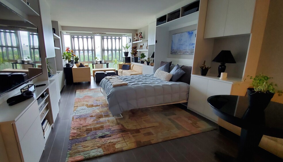 Murphy Bed Open - 1301 Delaware Ave SW