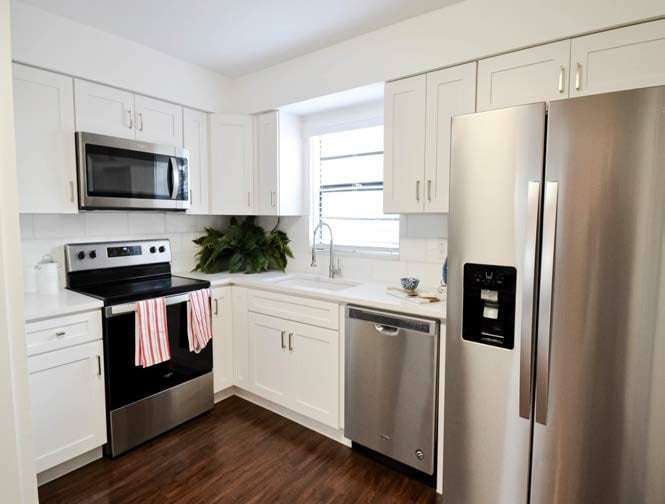 Kitchen - Gandy Parkside Apartments