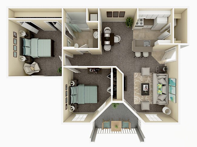 Floorplan - Villas of Capri