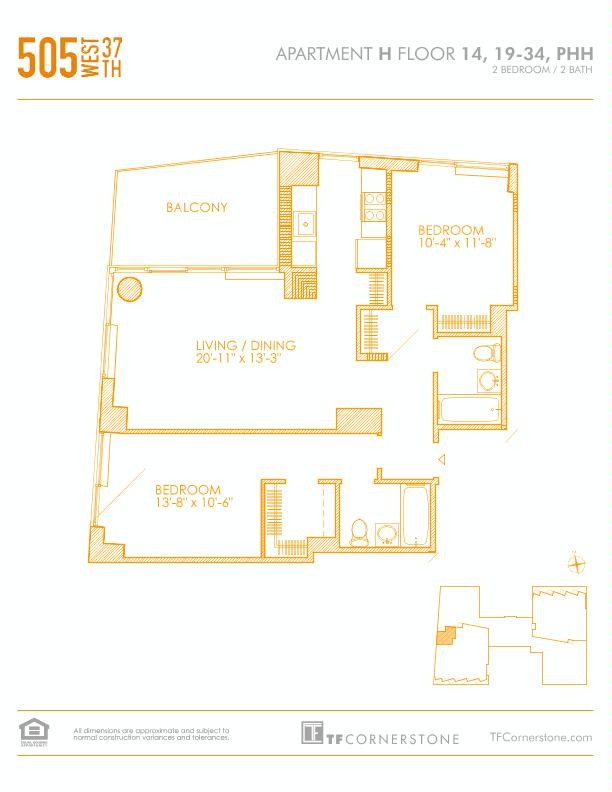 Floorplan - 505 W 37th St