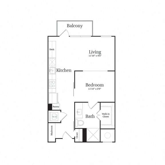 Floorplan - Vance at Bishop Union