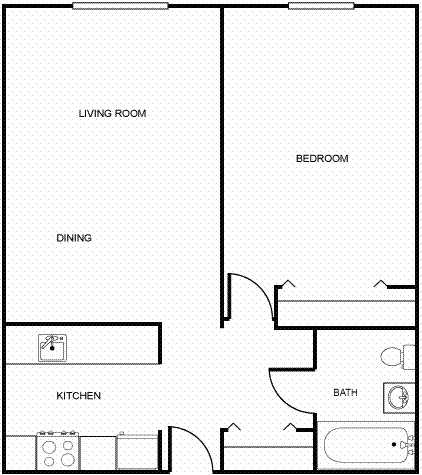 1BR/1BA - St. Stephen's Tower