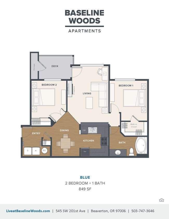 Floorplan - Baseline Woods