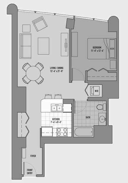 Floorplan - Atwater Apartments