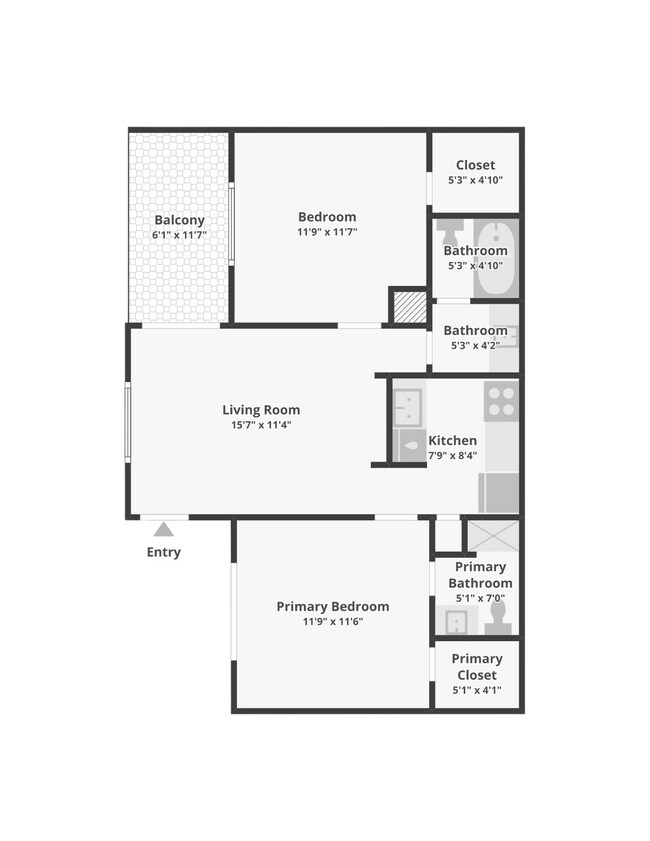 Floorplan - Madeira Apartments
