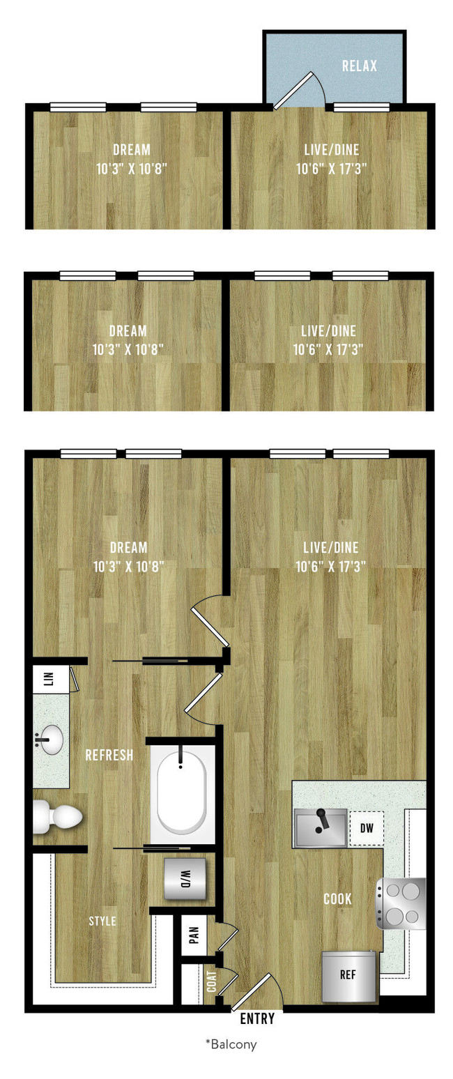 Floorplan - Victor Prosper II