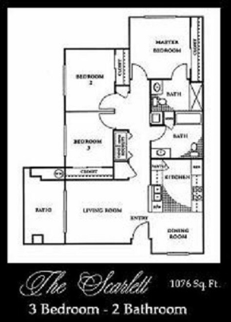 Floorplan - The Oaks at Sunset Phase II